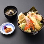 Kiwami Ten-don (tempura rice bowl)