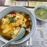 大衆中華　なるみ - チキンラーメンの天津ヤキヤキ