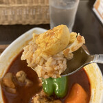 スープカレー屋 鴻 - ゆでたまご