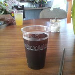 みんなのコーヒー - イベント用のカップのアイスコーヒー！400円。