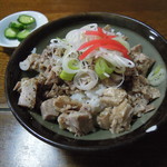 青竹手打ラーメン 日向屋 - チャーシュー丼