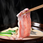 Kyoto Hiyoshi pork soy milk hotpot