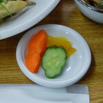 小さな食堂 ヒロ - 漬け物 (2023.06.06)