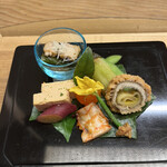赤坂 菊乃井 - 昼懐石１５７３０円。八寸。全てが美味しくバランスもとーっても良かったです（╹◡╹）（╹◡╹）