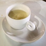 竹廬山房 - 『新玉ねぎとホワイトアスパラガスのスープ』