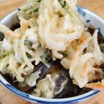 リカースタンド　ベルハウス - 元は、かき揚げそば