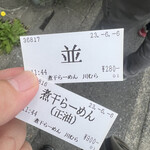 煮干らーめん 川むら - この値段では、利益が出ないのが現状。ラーメン屋さん、安く旨い一杯を提供する時代は終わったのかも知れない。