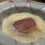 焼肉すどう - ヒレ　黄身と出汁のソース