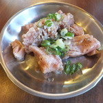 炭火ホルモン壱 - 上ミノ（しお）