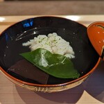 飯倉 からき - 中津の鱧、木耳、わかめのお椀