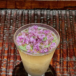 ぬま田 - 口直し　長芋素麺