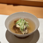 みえ田 - 鍋　笹竹　鮑　グリーンアスパラ