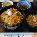 Ukon - ひれ丼 1400円。