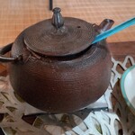 大磯落語茶屋 - ドロドロ蕎麦湯