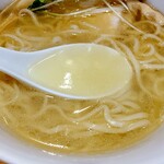 らぁ麺 なか川 - 貝だし塩そば アップ