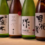 寿司 あつや - 日本酒