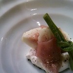 華丸吉日 - イチジクと生ハムの利休クリーム