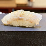 兄弟寿し - 佐渡産 鱸３日〆