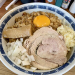らぁ麺 IZANOW - 汁なし辛ぶた並950円 脂マシ80円