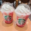 STARBUCKS COFFEE - Ｗストロベリーフラペチーノ