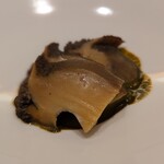 和香奈 - アワビ柔らか煮、肝ソース