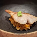 和香奈 - のどぐろ、バフンウニとシャリ