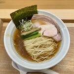 中華そば うお静 - 粗節うずわ醤油