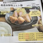 とんかつ & とり天 しげのや食堂 - 