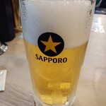 Zerobyou Remonsawasendai Horumonyakiniku Sakaba Tokiwatei - 生ビール219円
