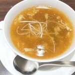 King crab and shark fin soup