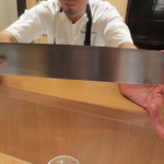 神保町 傳 - 鱧の話で盛り上がり、鱧切包丁も見せてもらいました。