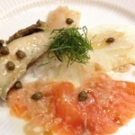 かわむら - 前菜、鮨屋も驚く鮑の旨さ