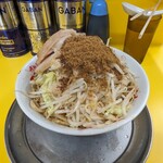 麺でる - ヤサイアブラギョフン　肉増し100y