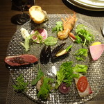 キャトルラパン - 前菜盛り合わせ