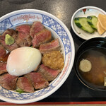いまきん食堂 - あか牛丼1960円