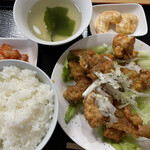 中華料理　いっせい風味 - 2023/6/6 油淋鶏定食　900円