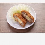 Cheese minced meat cutlet