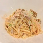 イタリア食堂　ちぇるきお - 厚揚げと明太子のクリームソース