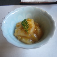 鰻割烹 伊豆栄 本店 - 「帆立うに和へ」
