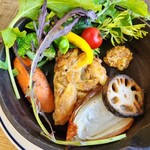 RK GARDEN  - Rosemary-flavored Galette with Grilled Vegetables