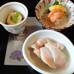 Nihon Ryouri Wakaba - 前菜（三種）