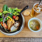 RK GARDEN  - Rosemary-flavored Galette with Grilled Vegetables