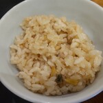 うどん宮武 - アサリの炊き込み御飯