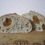 ブーランジェリー道 - 紅茶とりんごのパン・断面