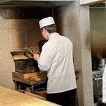 御料理 ふじ田 - 鮎の炭焼き