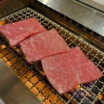 焼肉あきら漸 - 綺麗霜降りなお肉❤️