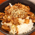 横浜家系ラーメン 圭壱家 - 肉丼¥250