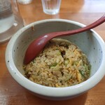 ラーメン専門店 まんてん - セットのチャーハン。こちらもおいしい。