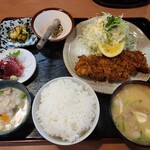 207563342 - チキンかつ定食（８００円）