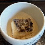 鮨 三心 - 太刀魚　炭焼　小丼